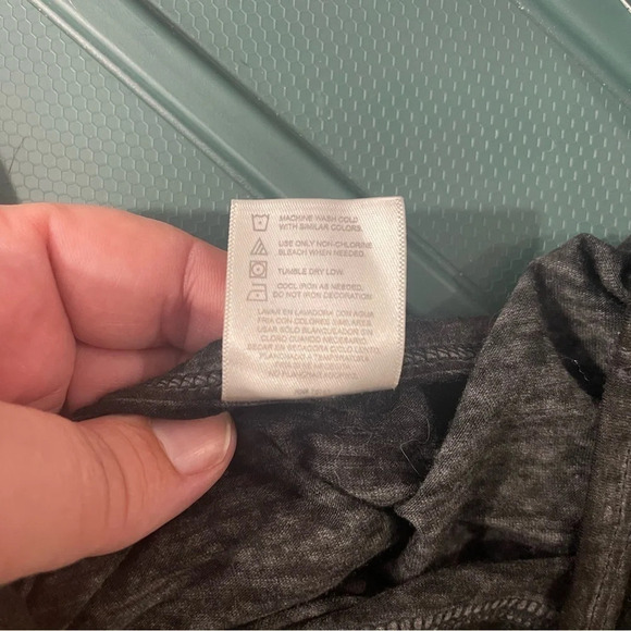 Pirates Baseball Women's Oversized Long T-Shirt - Dark Gray/Yellow - Sheer - Picture 5 of 5